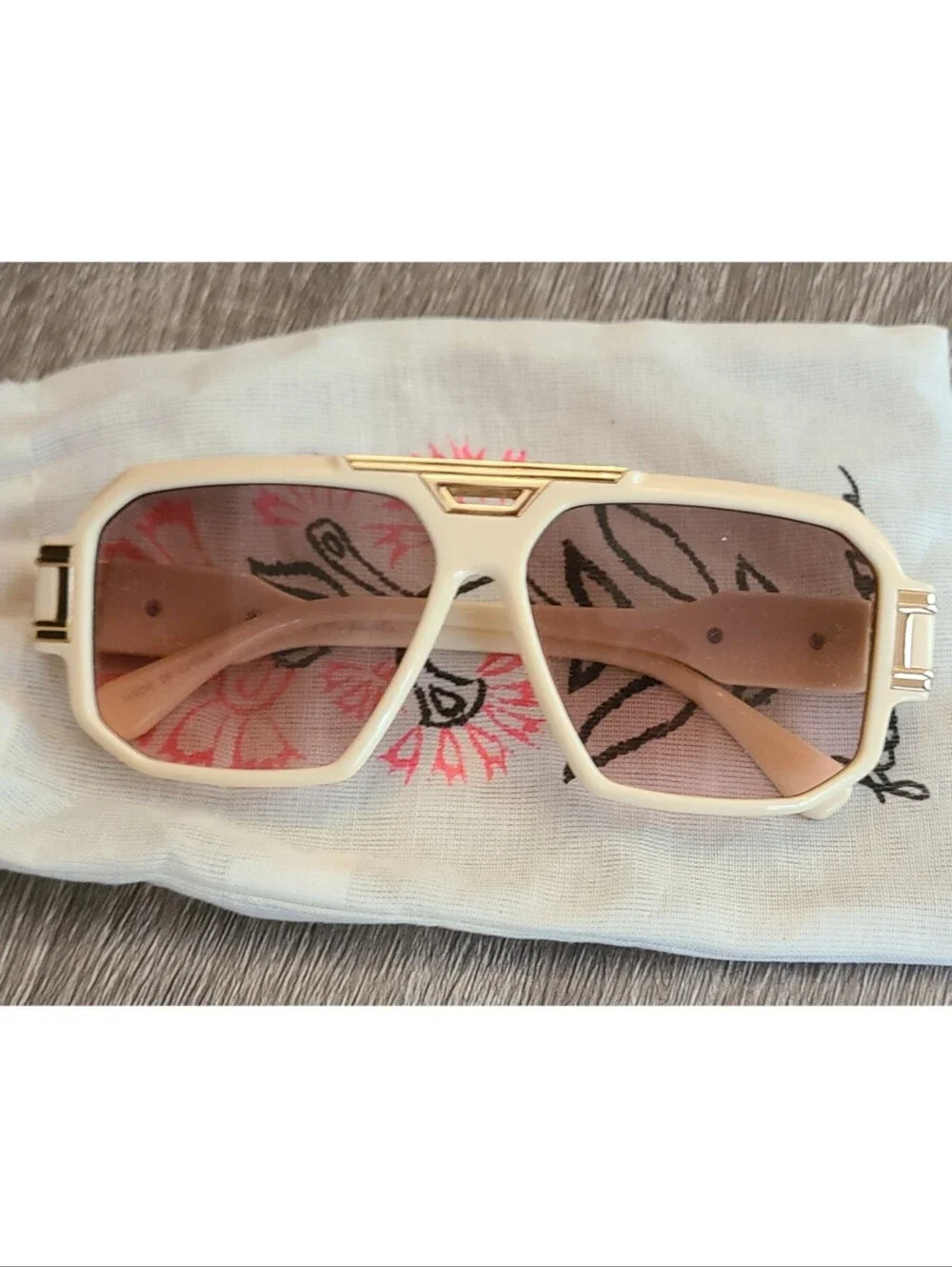 🆕️ Free People Corfu Oversized Aviator Sunglasses Boho Baddie Retro Streetwear
